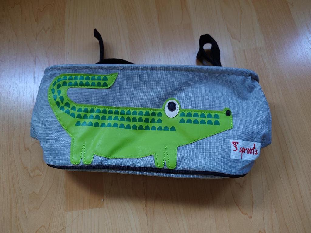 3 Sprouts kinderwagen organizer krokodil, Kinderen en Baby's, Kinderkamer | Inrichting en Decoratie, Ophalen of Verzenden, Zo goed als nieuw