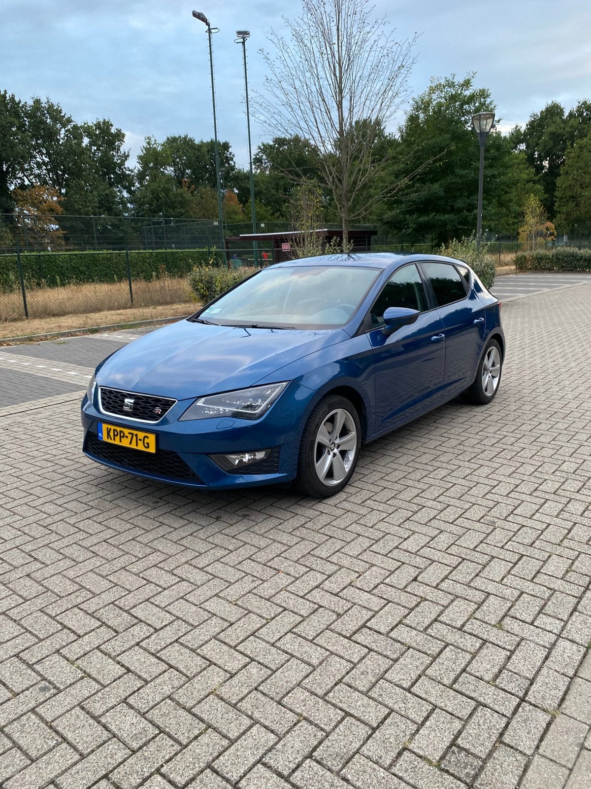 Seat Leon FR 1.4 TSI 103KW 2014 Blauw, Auto's, Seat, Voorwielaandrijving, 1131 kg, Stof, Zwart
