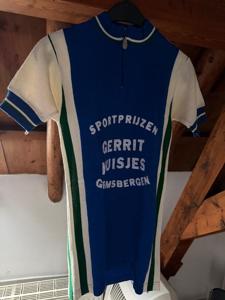 Vintage wielrenshirt Gerrit Huisjes - maat 3 (S/M), Gebruikt, Castelli, M, Dames
