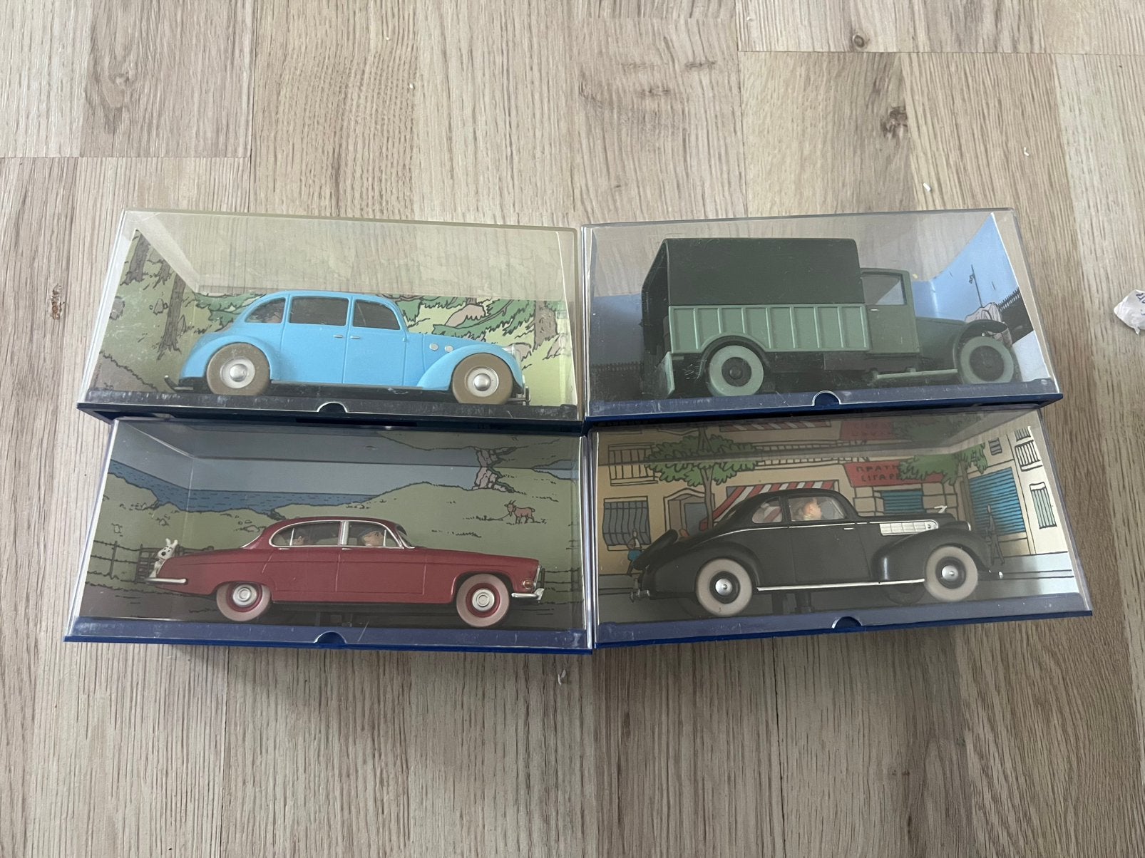 Modelauto voiture Tintin, Ophalen of Verzenden, Zo goed als nieuw, Auto, Overige merken