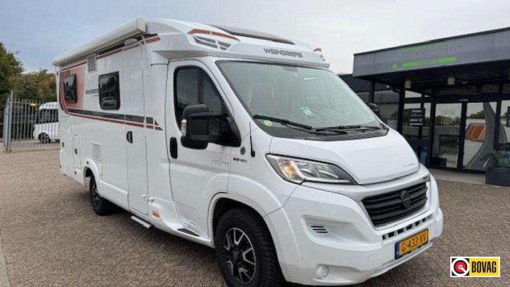 Weinsberg CaraCompact Pepper 600 MEG 165pk|luchtvering|Zonne, Caravans en Kamperen, Ringverwarming, Fiat, Tot en met 2, 6 tot 7 meter