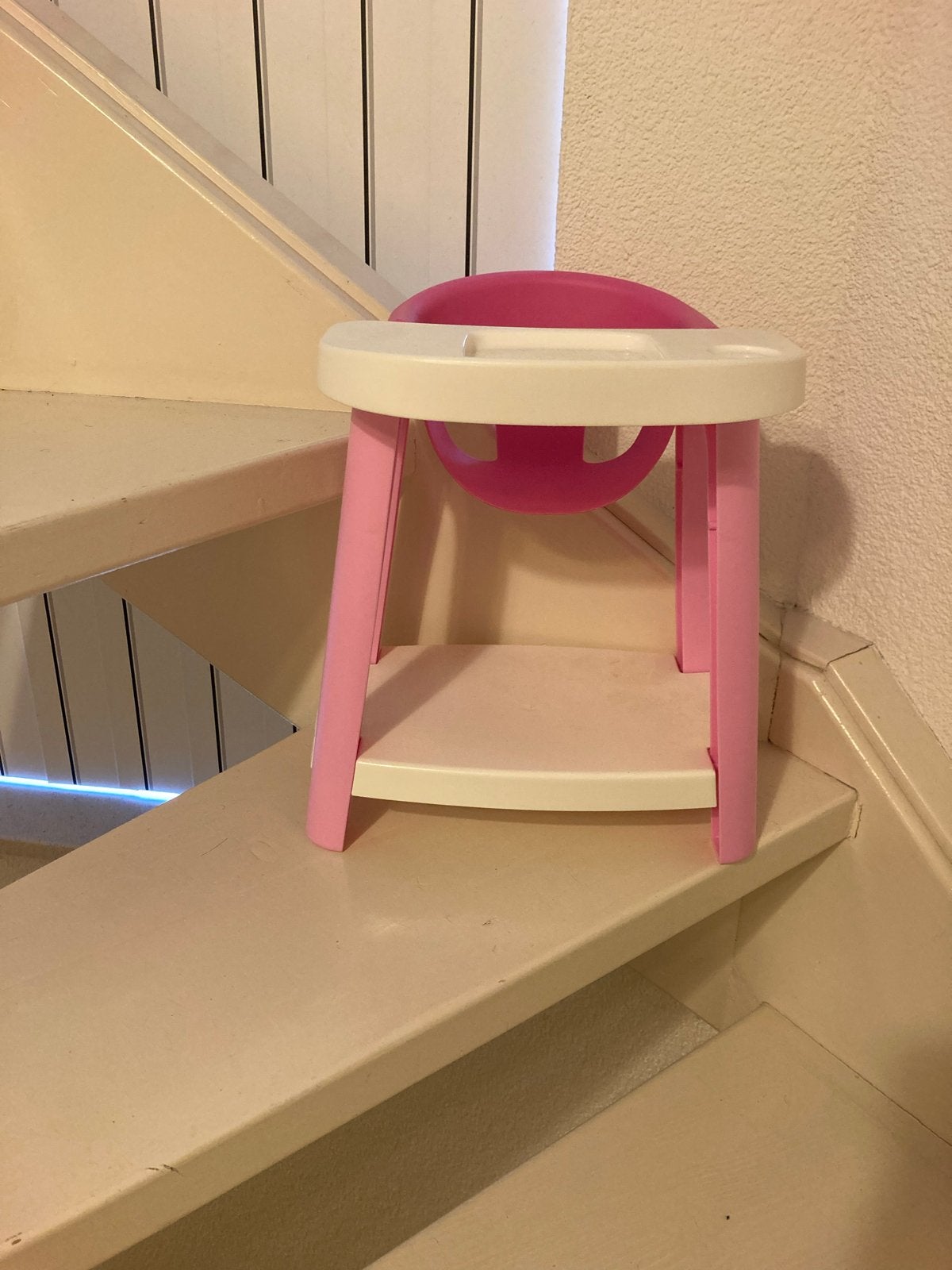 Roze kinderstoel / eetstoel, Kinderen en Baby's, Ophalen of Verzenden, Gebruikt, Overige typen