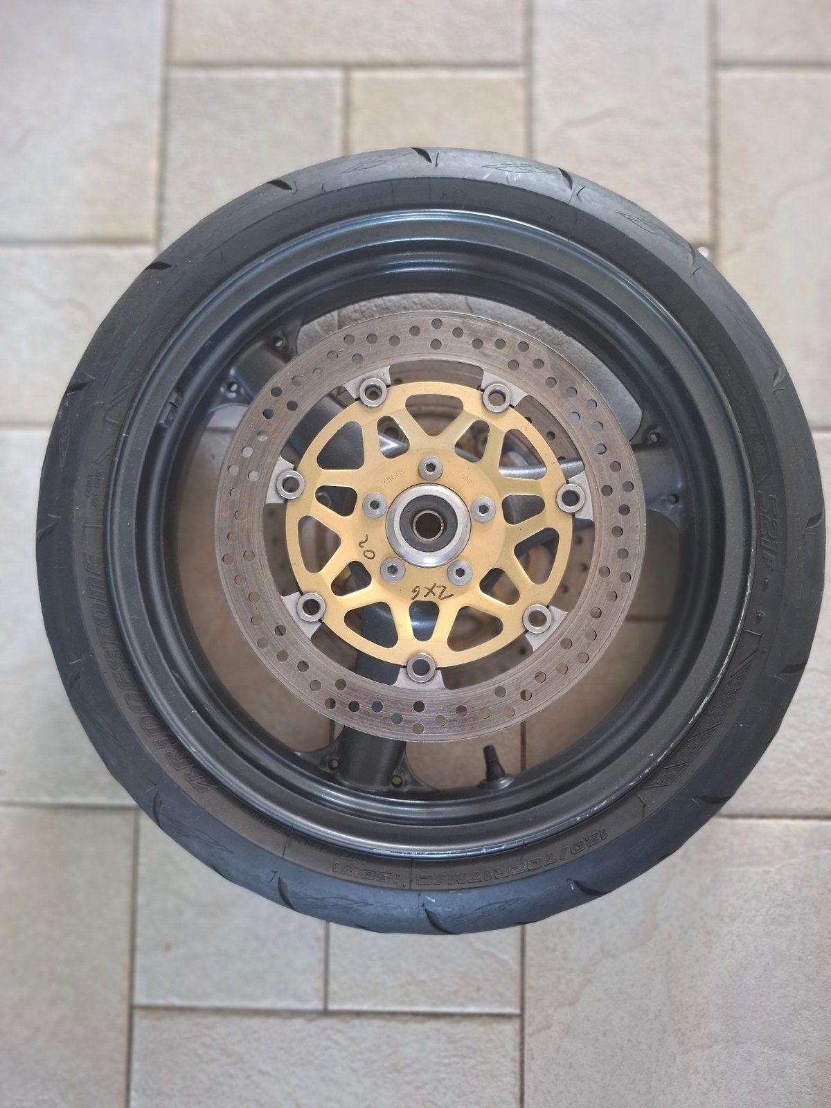 Voorwiel Kawasaki, Motoren, Ophalen of Verzenden