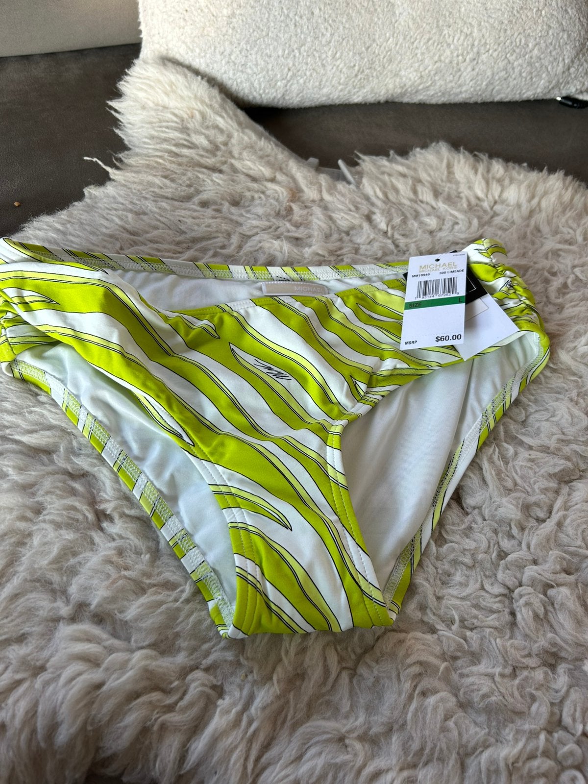 Michael Kors zwembroekje dame L nieuw, Ophalen, Nieuw, Groen, Zwembroek of Short
