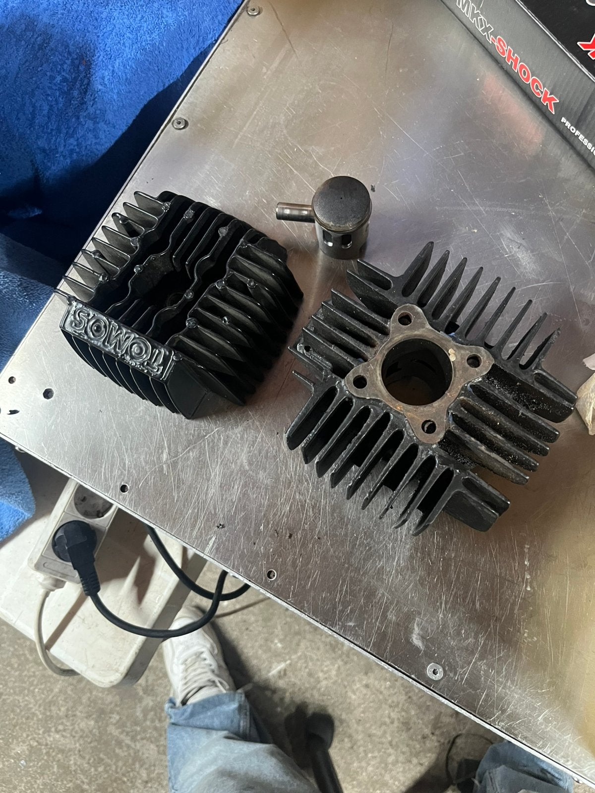 50cc tomos cilinder, Ophalen, Zo goed als nieuw, Cilinder