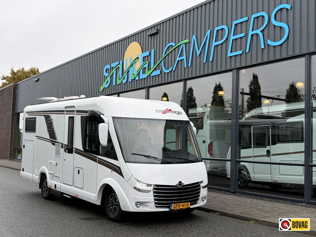 Carthago C-Tourer I 145 RB LE E&P/LITHIUM/AIRCO, Caravans en Kamperen, Fiat, Tot en met 2, 6 tot 7 meter, Bedrijf