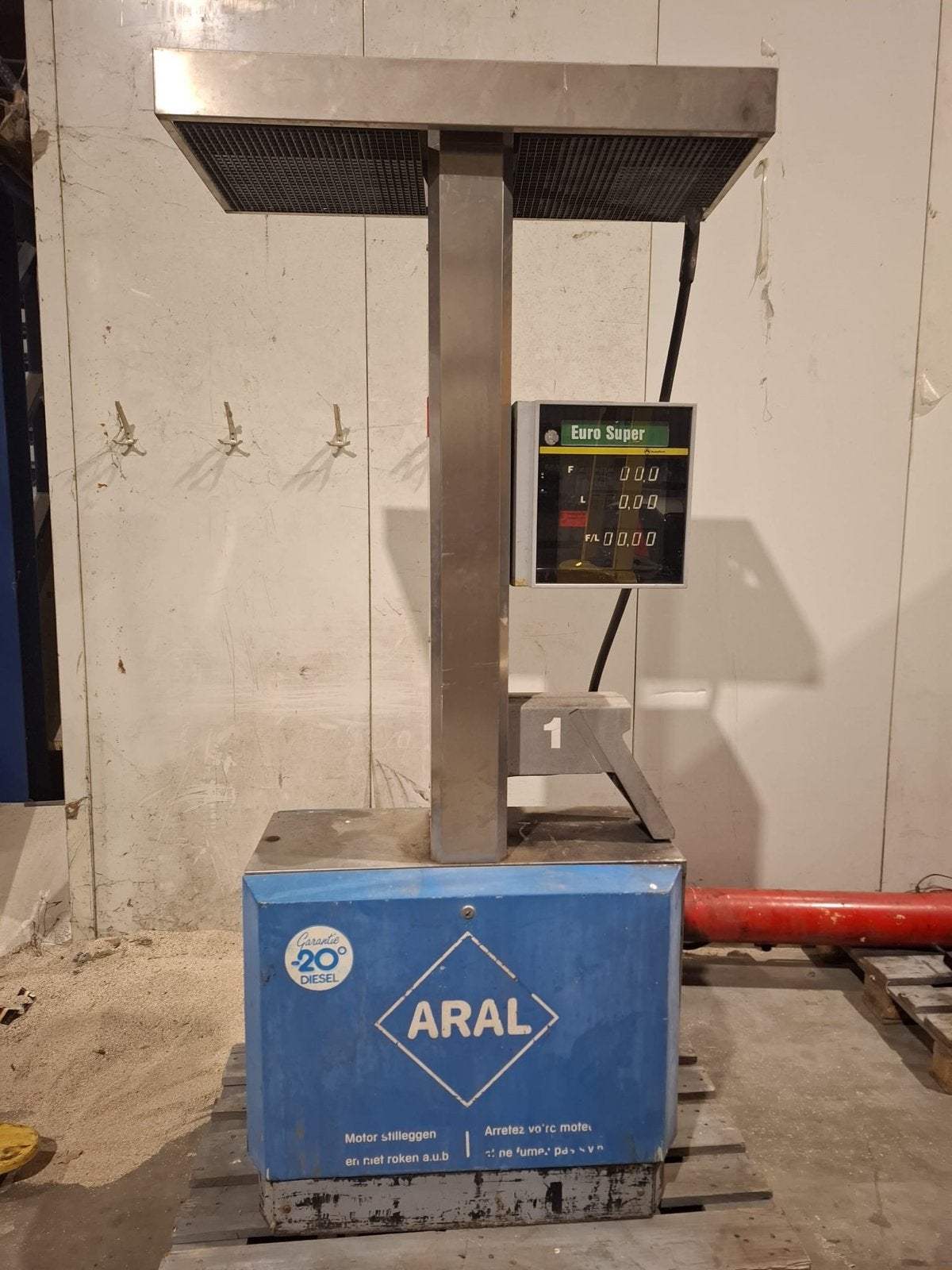 benzinepomp Aral Dieselpomp Euro Super/diesel de jaren 80, Ophalen