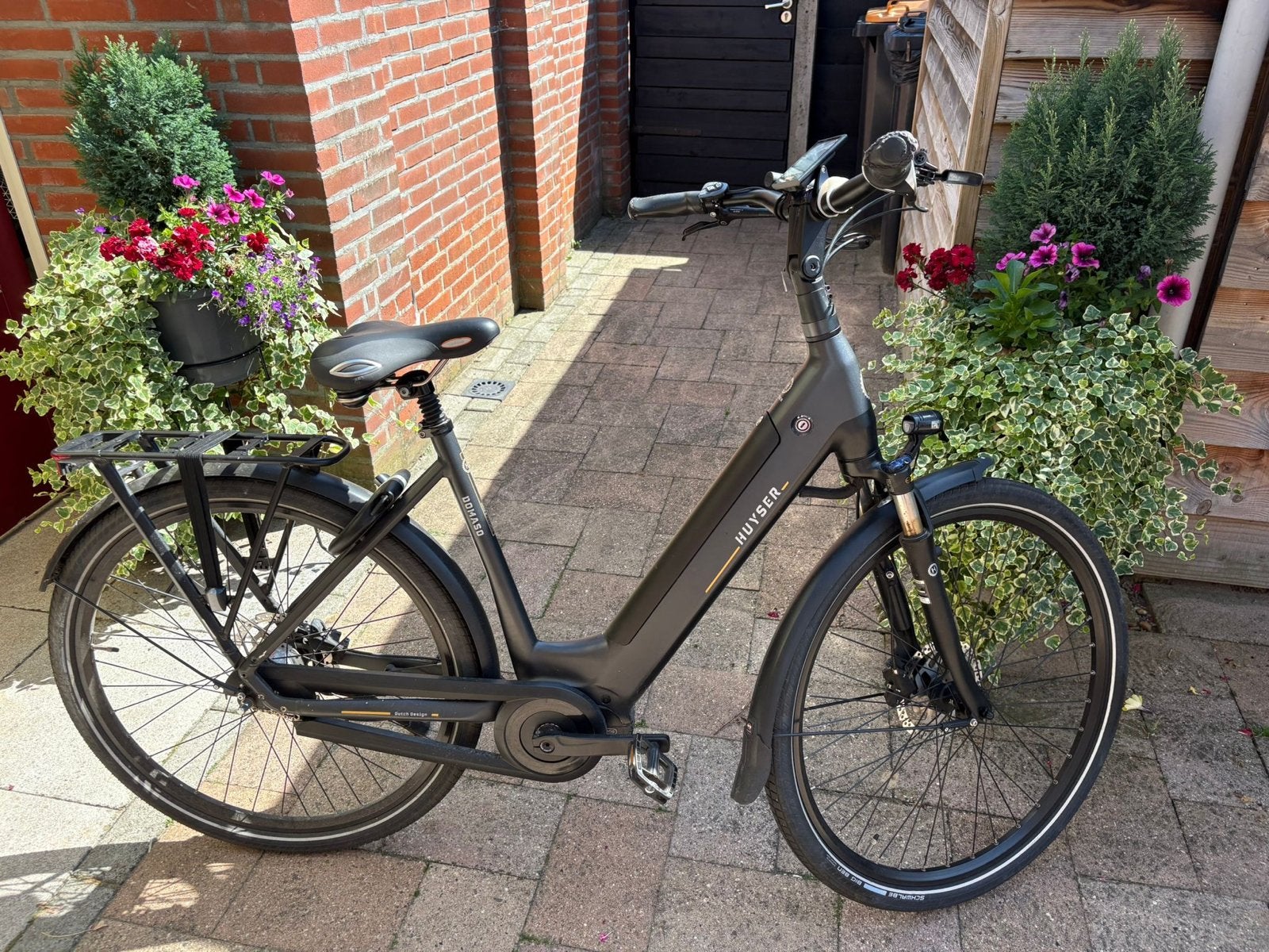 Huyser E-bike Damesfiets - Zo goed als nieuw, Zo goed als nieuw, 51 tot 55 cm, 50 km per accu of meer, Ophalen