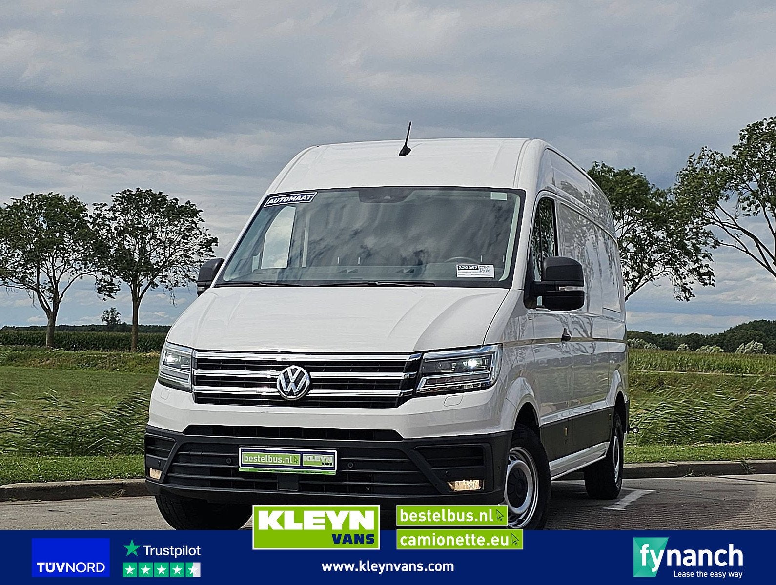 VOLKSWAGEN CRAFTER 2.0 l3h3 led automaat ac, Auto's, Bestelauto's, Gebruikt, Euro 6, Volkswagen, Wit