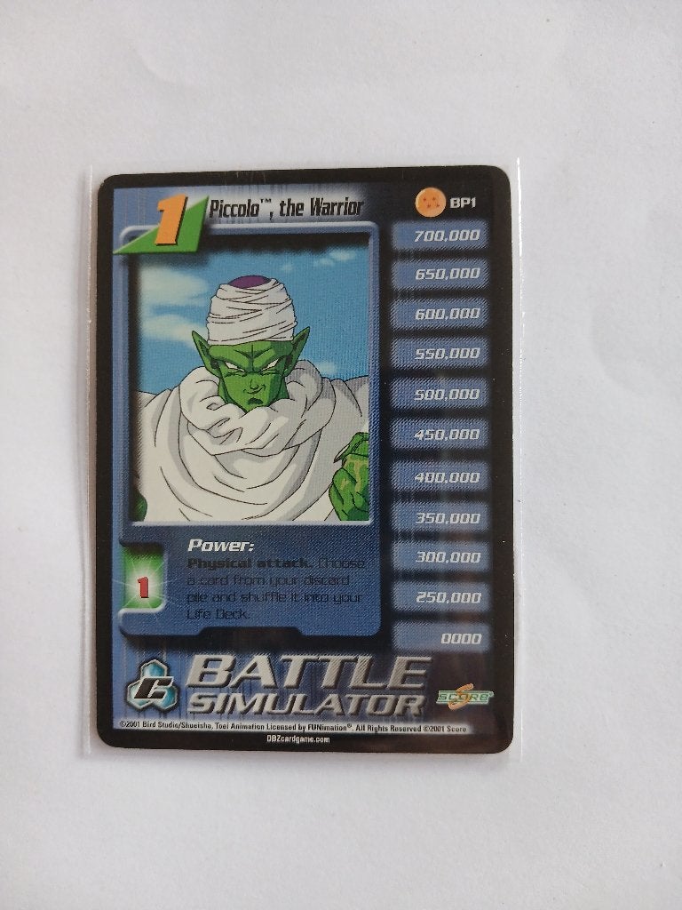 Dragon Ball Z TCG Kaart - Piccolo, the Warrior BP1  (4), Verzenden, Zo goed als nieuw, Losse kaart