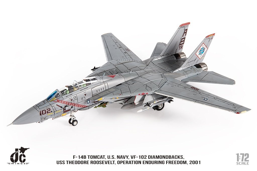 Grumman F-14B Tomcat VF-102 Diamondbacks U.S. Navy JC Wings, Glow2B Germany GmbH Erlenbacher Str. 3 shop@glow2b.de, Schaalmodel