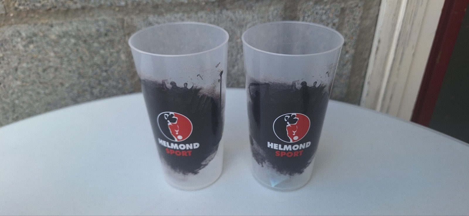 Helmond Sport bekers set van 2 (61125), Verzamelen, Buitenlandse clubs, Cup concept, ., Overige typen
