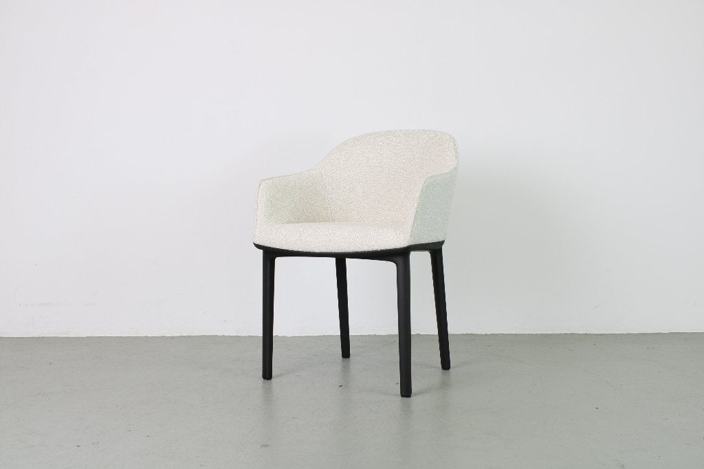 Vitra softshell armstoel, Dumet stof: Ivory, Ophalen, Nieuw, Eén, Stof
