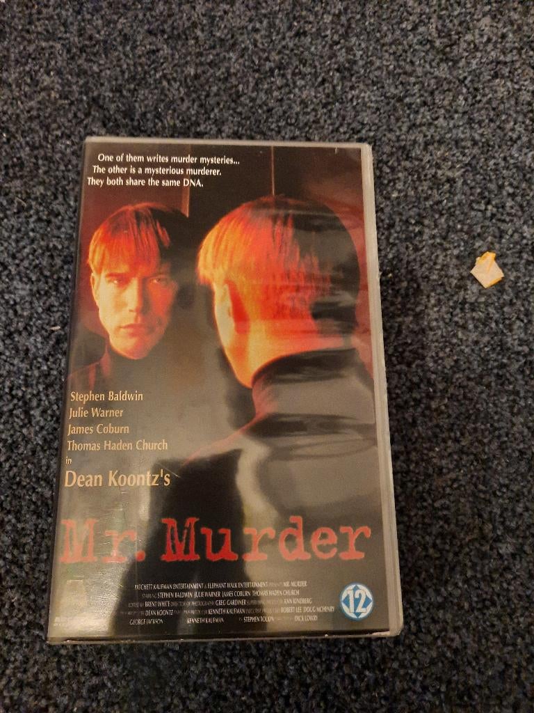 Mr. MURDER! Thriller Op VIDEO!, Vanaf 16 jaar, Verzenden, Zo goed als nieuw, Actie en Avontuur