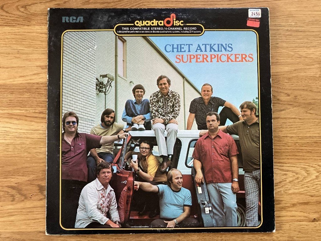 Chet Atkins / Superpickers, Ophalen of Verzenden, Zo goed als nieuw, Overige formaten, Folk