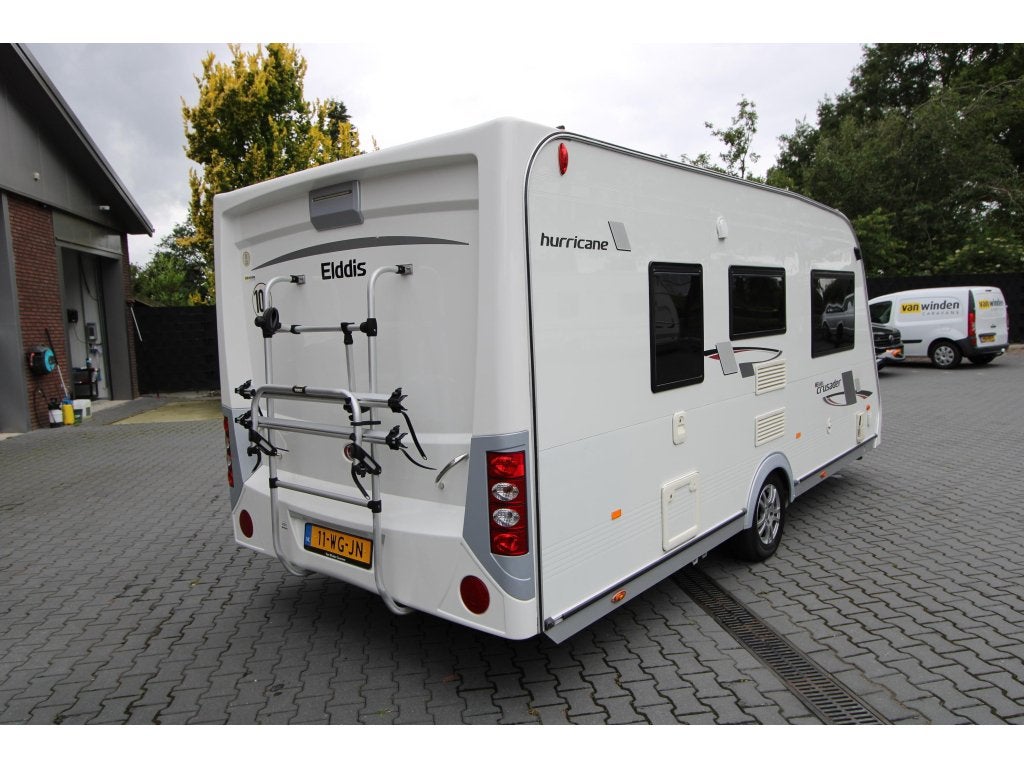 Elddis Crusader Hurricane 470 Luifel-BlackEdition-2010, Schokbreker, Standaardzit, Elddis, Bedrijf