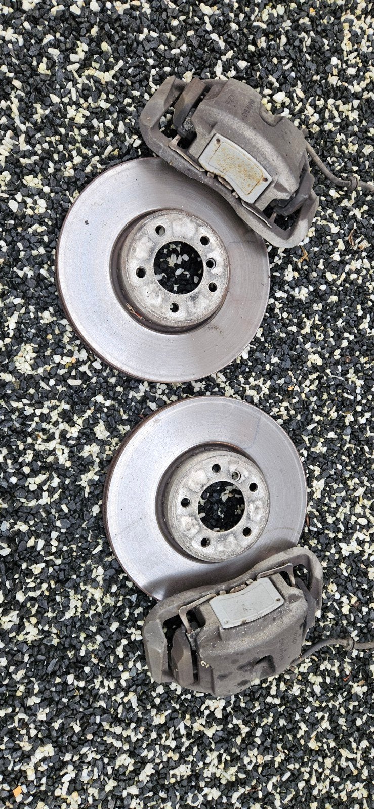 BMW E60 E61 550i Big Brake Set 348mm Remmen Compleet, Ophalen, Gebruikt, BMW