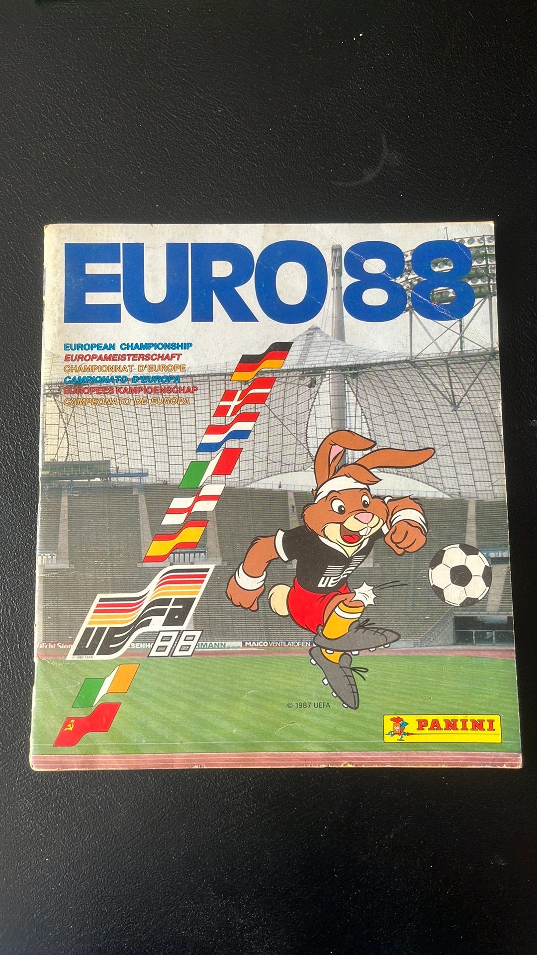 Panini Euro 88  Compleet in goede staat met bestelformulier, Ophalen of Verzenden, Gebruikt, Sport