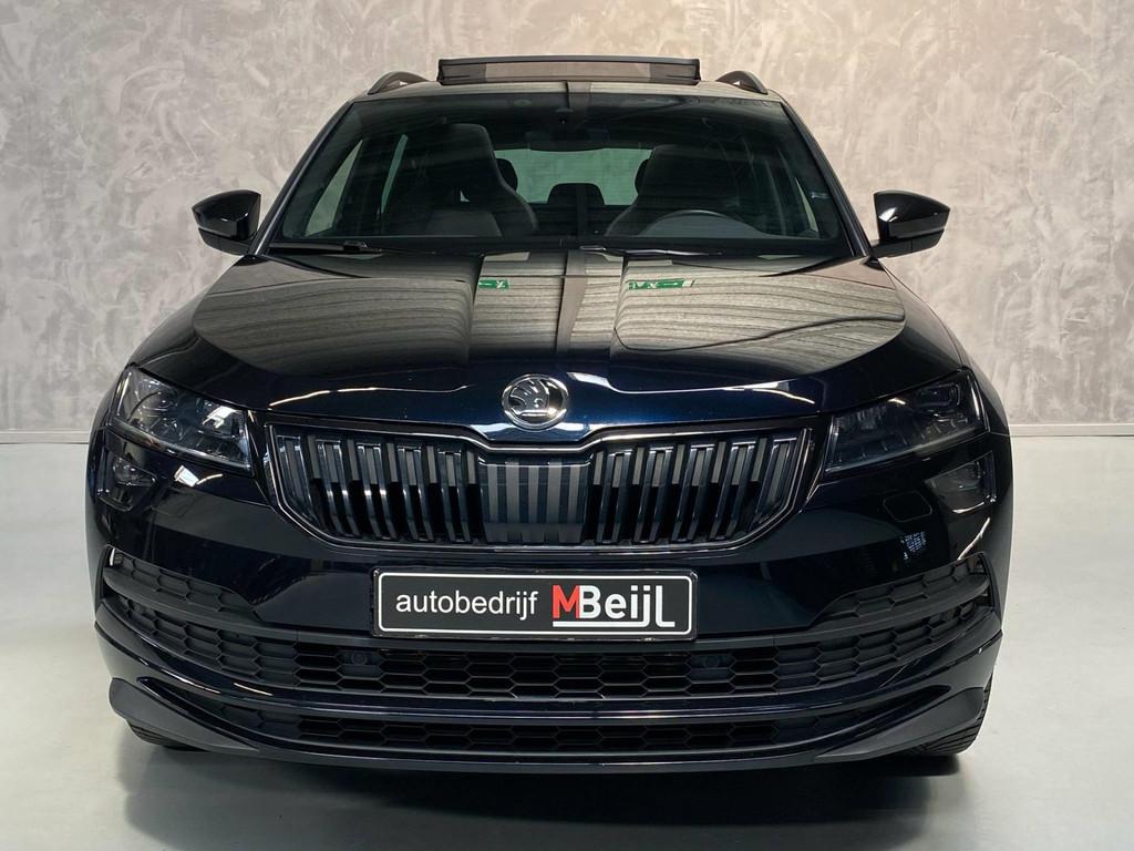 Skoda Karoq 1.5 TSI ACT Sportline Business /Pano /Camera /Vi, 4 cilinders, 150 pk, Automatische klimaatregeling, Zwart