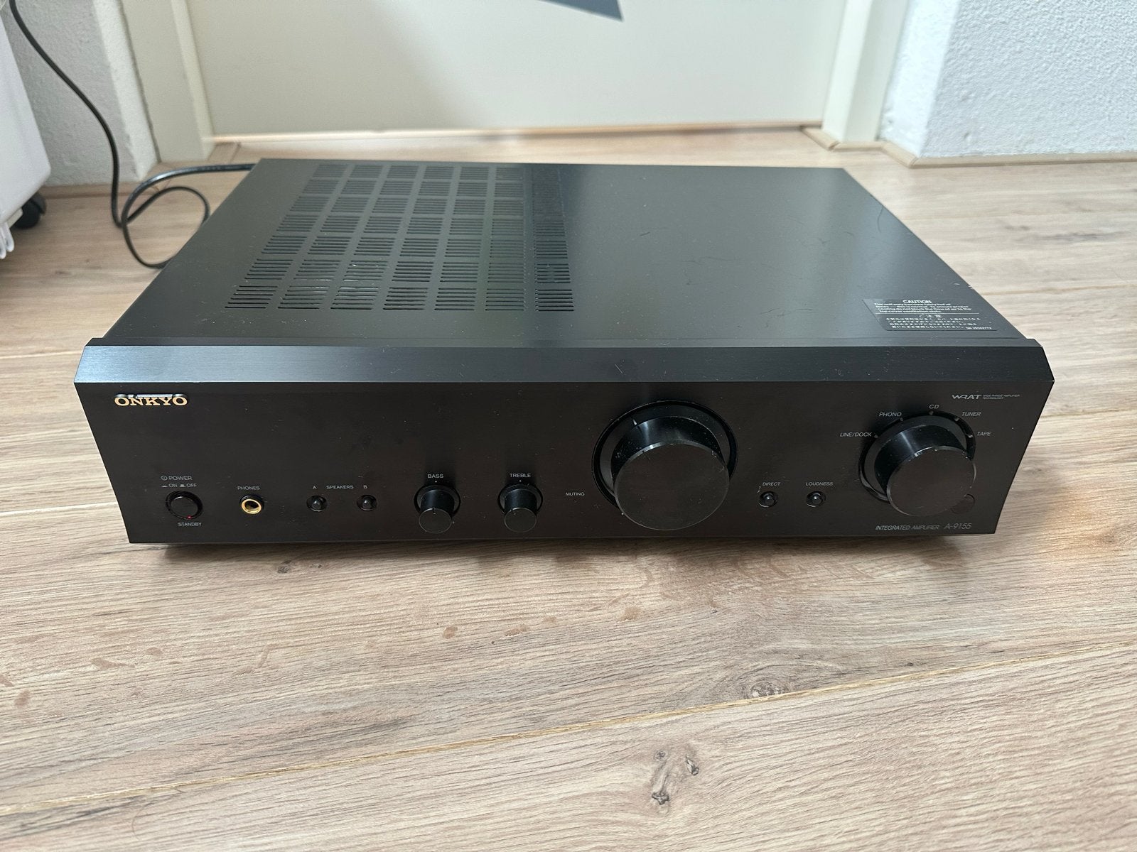 Onkyo A-9155 Geïntegreerde Versterker (defect), Ophalen, 60 tot 120 watt, Niet werkend, Stereo