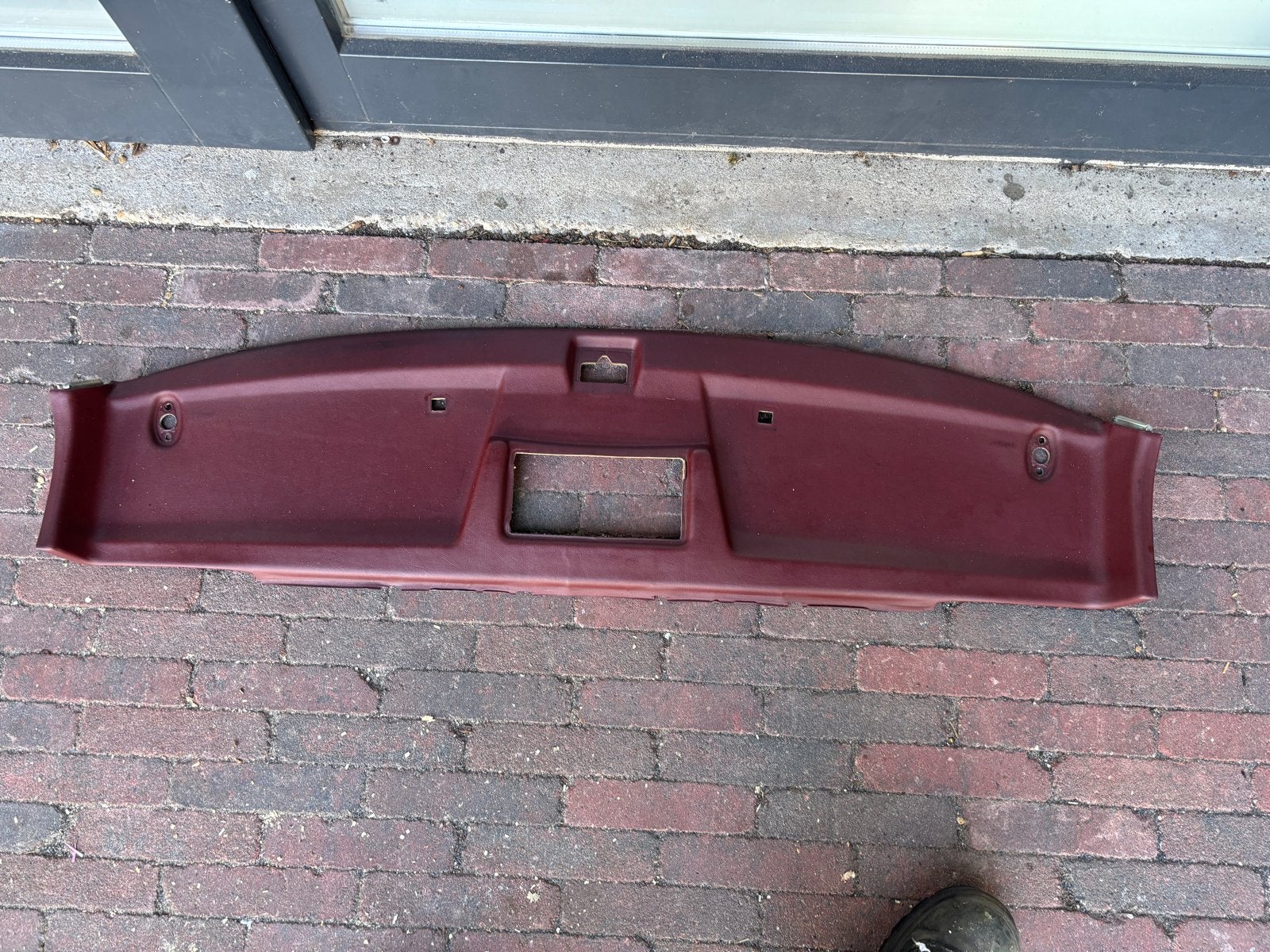 Mercedes Benz W124 Dak Scherm voor Zonneklep bordeaux rood, Ophalen, Gebruikt, Voor, Mercedes-Benz