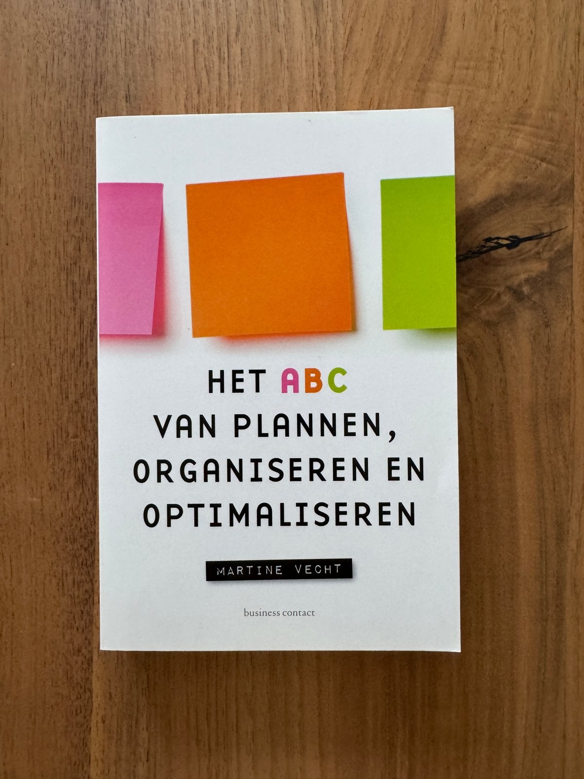 Het ABC van Plannen, Organiseren en Optimaliseren, Ophalen of Verzenden, Zo goed als nieuw
