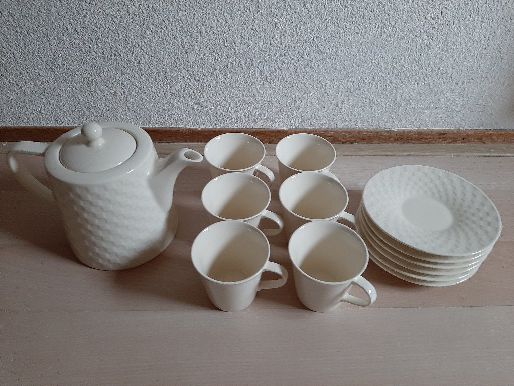 Clarity Chess complete koffie/thee services, Gebruikt, Overige merken, Ophalen of Verzenden, Overige stijlen