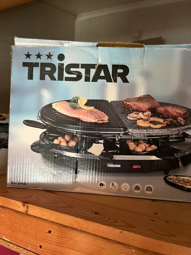 Te koop een Raclette -gourmet stel, Ophalen, Zo goed als nieuw