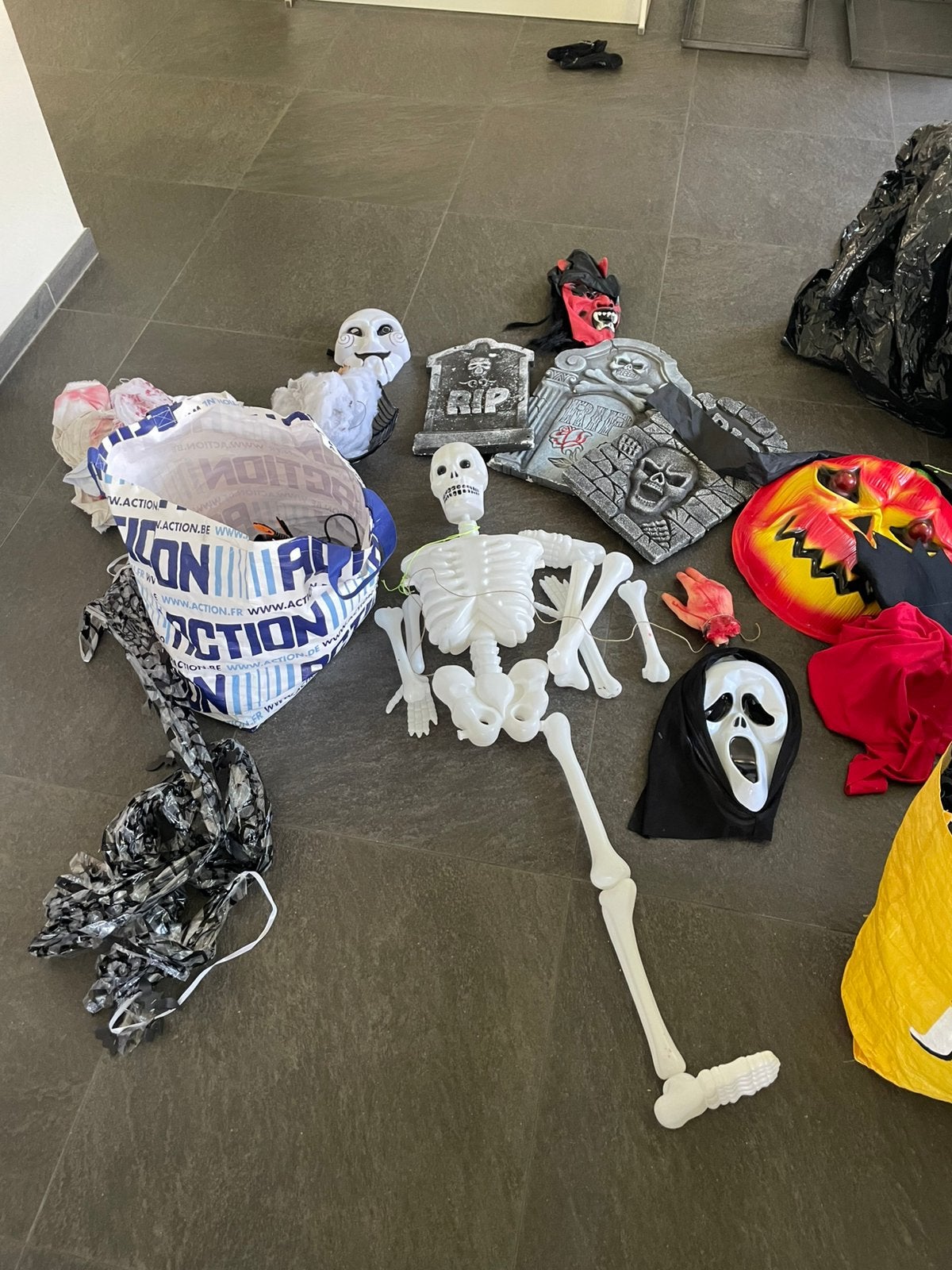 Halloween spullen, Hobby en Vrije tijd, Ophalen, Zo goed als nieuw, Versiering
