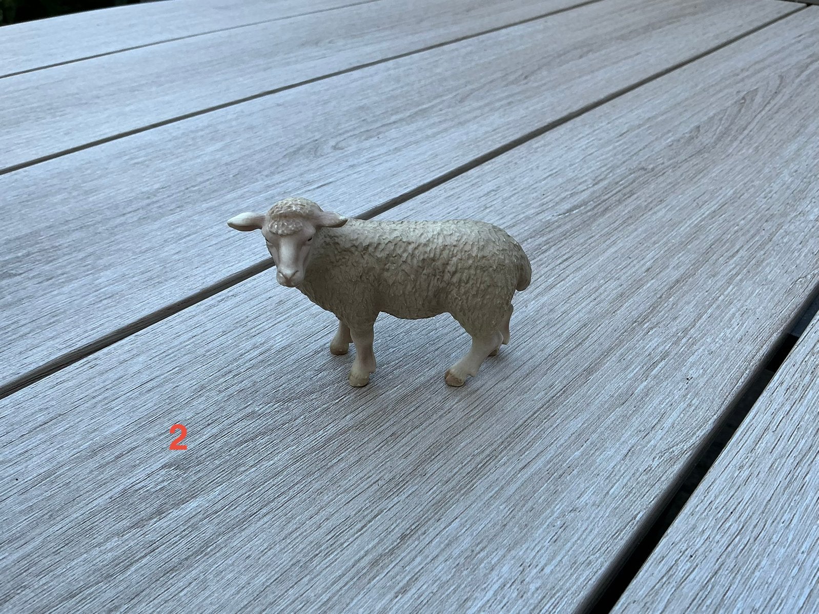 Schleich 13283 schaap, Verzamelen, Dierenverzamelingen, Ophalen of Verzenden, Gebruikt, Boerderijdier, Beeldje of Figuurtje