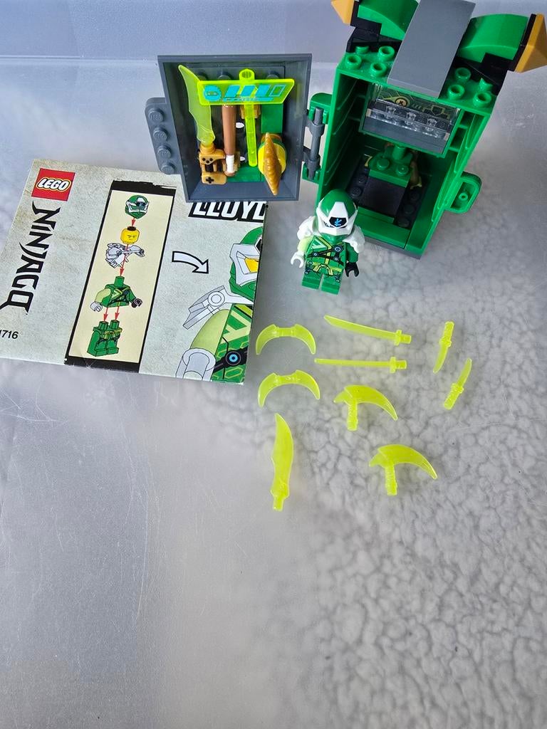 LEGO Ninjago 71716 Lloyd avatar - Arcade Pod, Compleet, Lego, Ophalen of Verzenden, Zo goed als nieuw