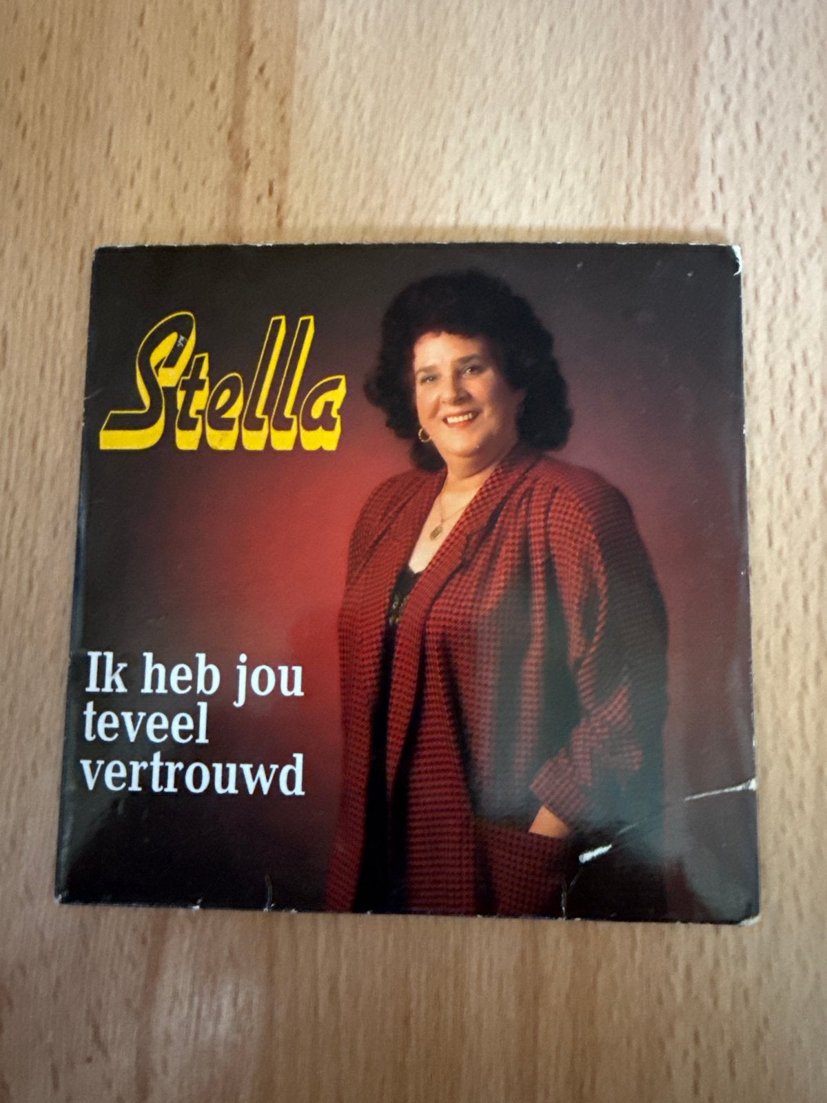 Stella - Ik heb jou teveel vertrouwd CD Single (1993), Cd's en Dvd's, Ophalen of Verzenden, Gebruikt, Schlager