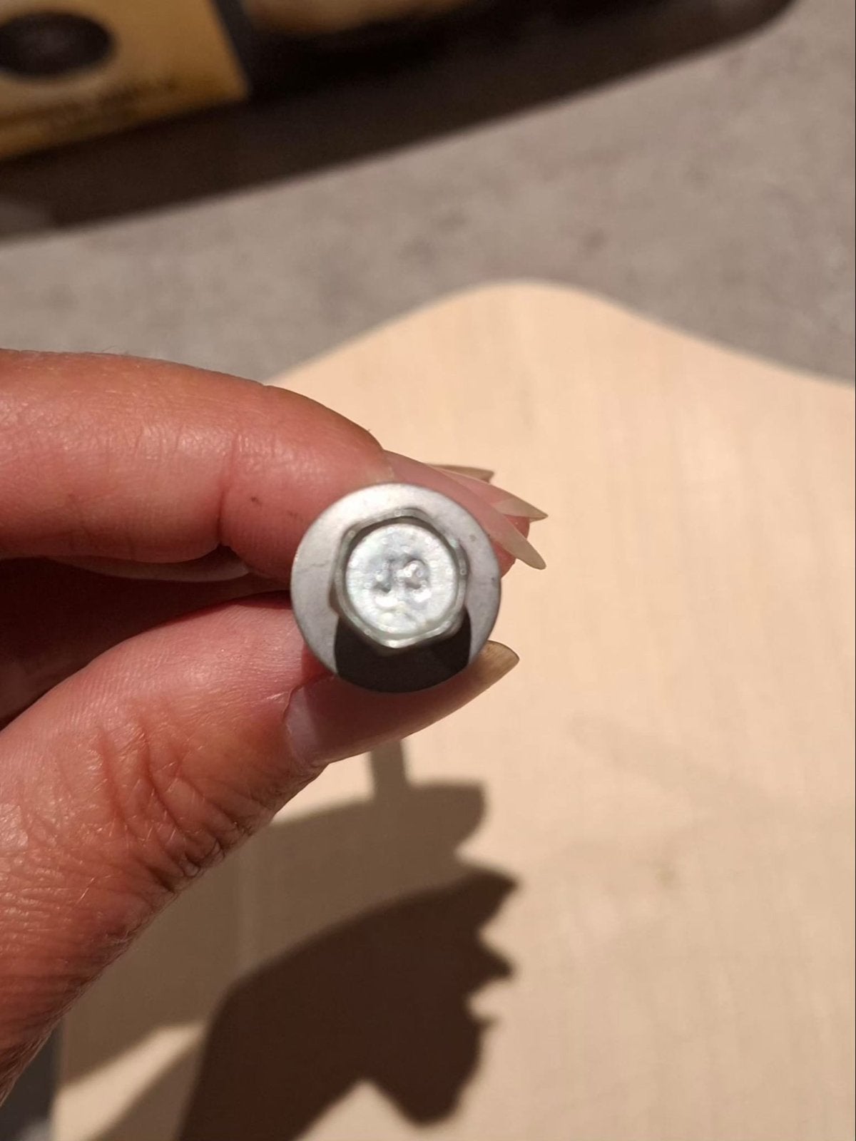 Partij damwand schroeven J3  met ring en zeskantkop, Ophalen of Verzenden, Gebruikt, 100 tot 250 mm, Schroeven