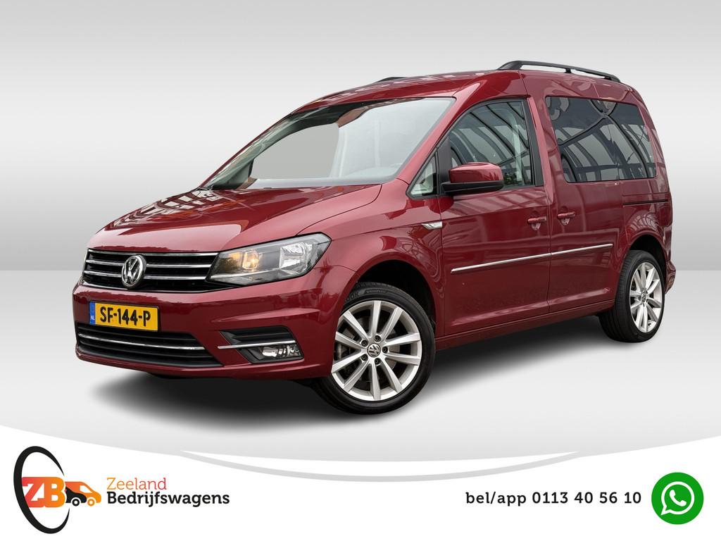 Volkswagen Caddy 1.4 TSI Highline 7p | Carplay | Navi | Trek, Auto's, Navigatiesysteem, Gebruikt, 4 cilinders, 700 kg
