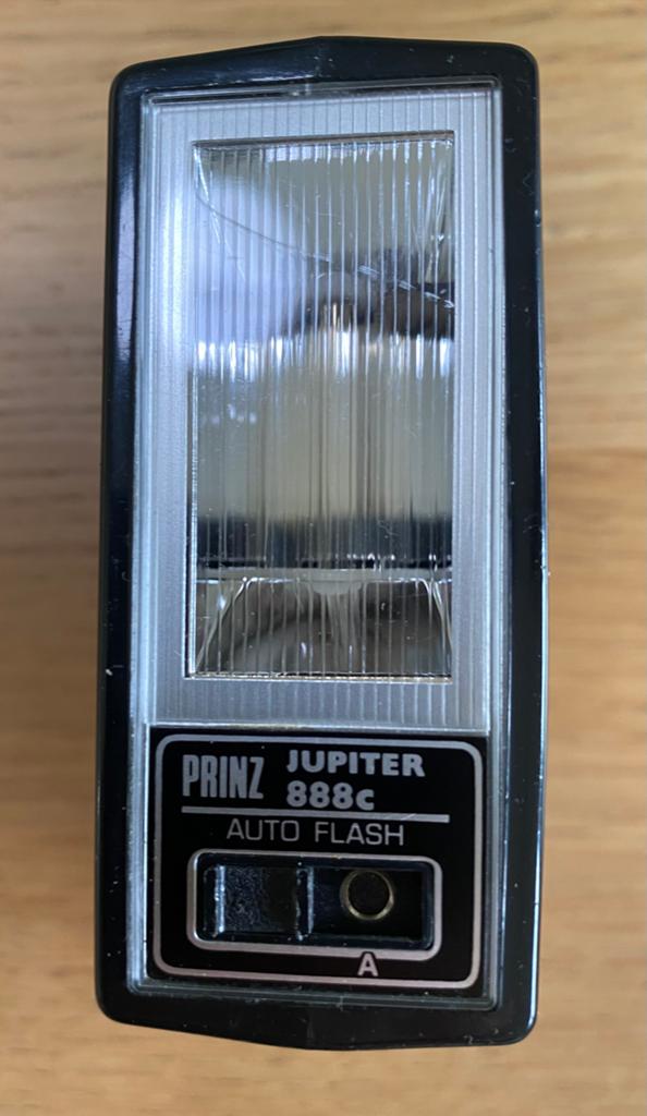 Prinz Jupiter 888c Auto Flash - Vintage Camera Flitser, Ophalen of Verzenden, Gebruikt, Overige merken