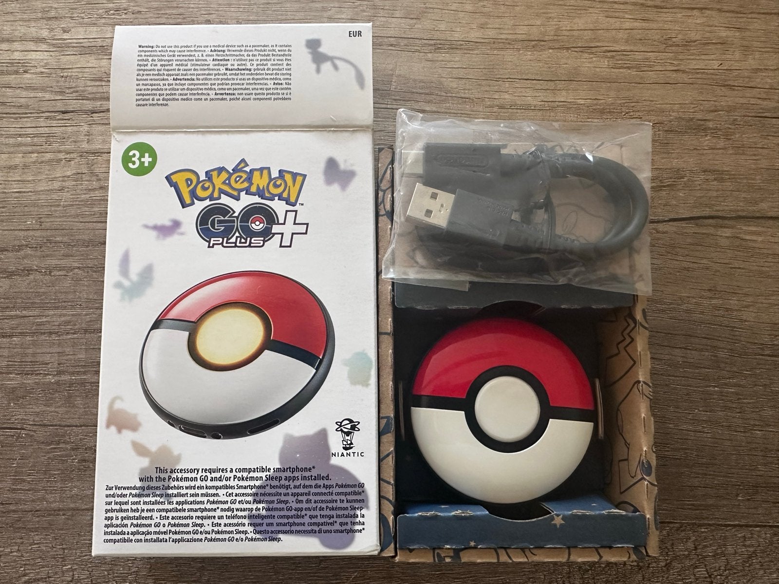 Pokemon GO Plus+ zo goed als nieuw, Spelcomputers en Games, Zo goed als nieuw, Mobiel, Overige typen, Nintendo