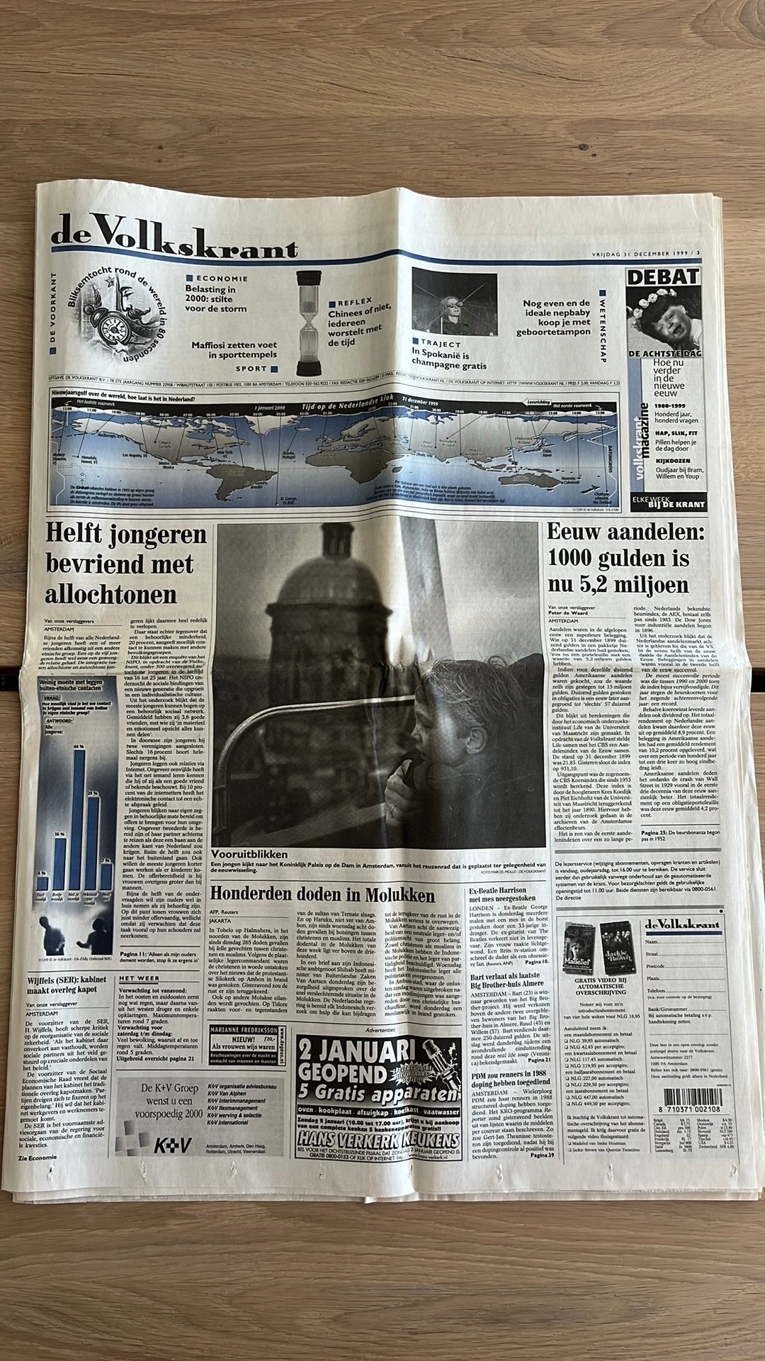 De Volkskrant - 31 December 1999, Verzenden, 1980 tot heden, Tijdschrift