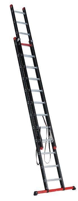 Altrex Mounter 2-delige reformladder 2x12 sporten, Ophalen, Zo goed als nieuw, Ladder, Opvouwbaar of Inschuifbaar