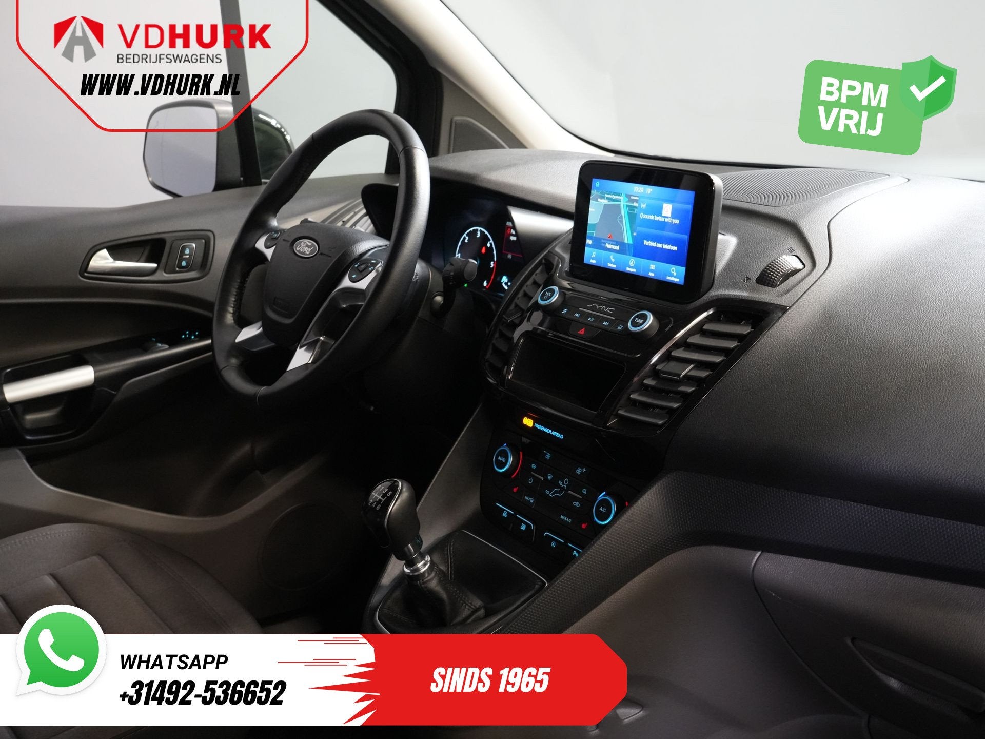 Ford Transit Connect 1.5 TDCI L2 Limited NAP/ Bi-Xenon/ Adap, Auto's, Voorwielaandrijving, 1390 kg, Gebruikt, Euro 6
