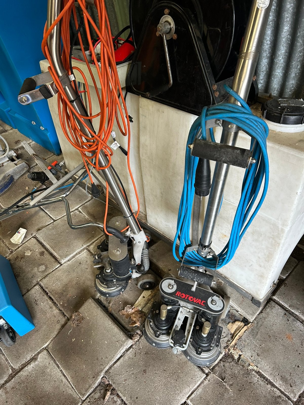 2x rotovac tapijtreiniger, Doe-het-zelf en Verbouw, Ophalen, Gebruikt, Overige typen
