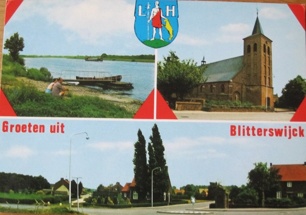 Groeten uit Blitterswijck - bungalowpark het Hoekenbosch, Verzamelen, Ansichtkaarten | Nederland, Ophalen of Verzenden, 1980 tot heden