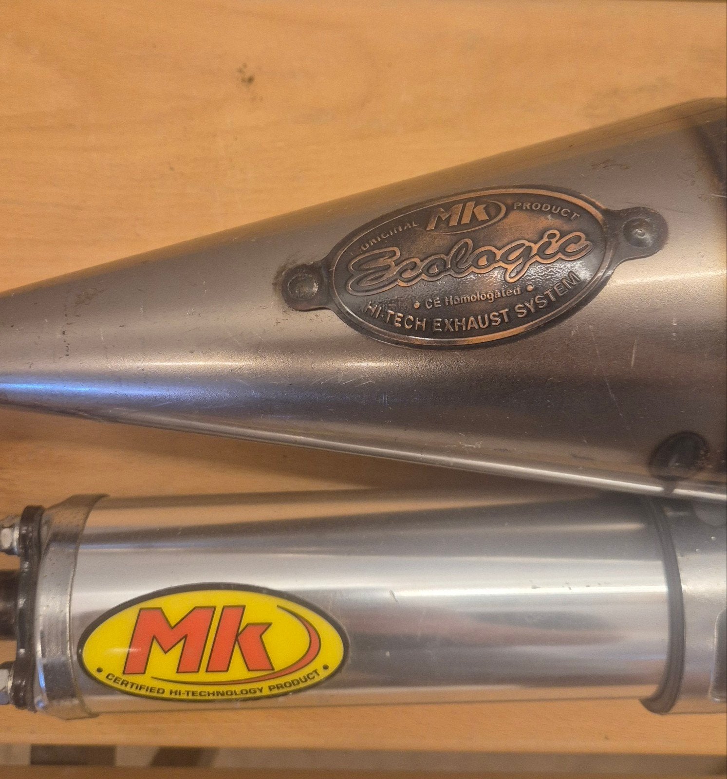 MK Ecologic HandMade sportuitlaat – compleet – 50cc 2-takt, Fietsen en Brommers, Brommers | Tuning en Styling, Ophalen, Metrakit