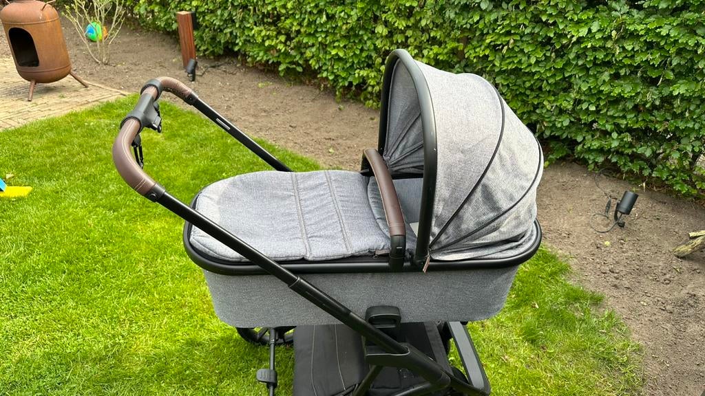 Qute Q-Rider kinderwagen, Gebruikt, Verstelbare duwstang, Ophalen, Kinderwagen