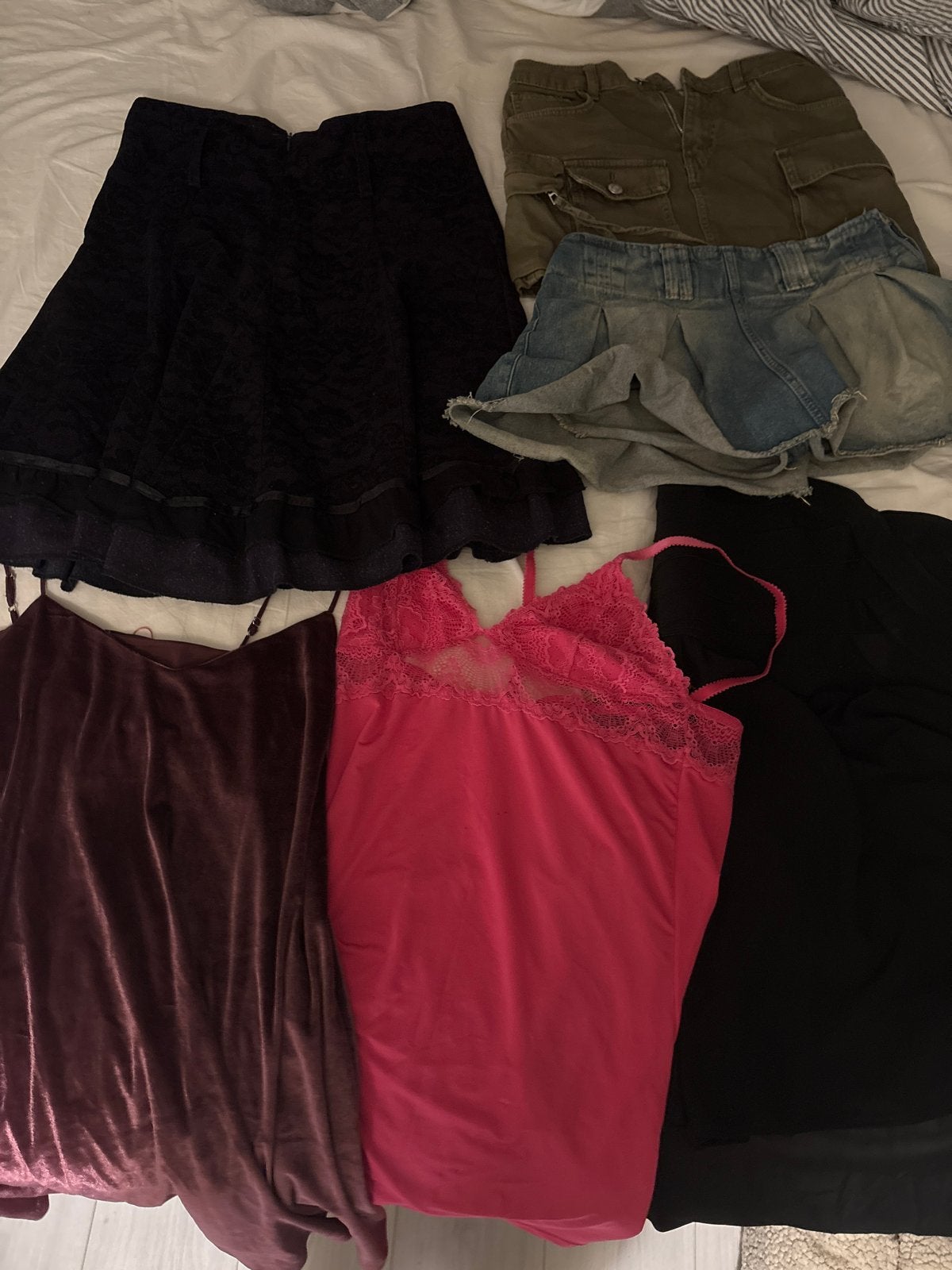 Kledingpakket Maat S: Jurken en Rokken (6 stuks), Kleding | Dames, Rokken, Ophalen of Verzenden, Gedragen, Maat 36 (S)