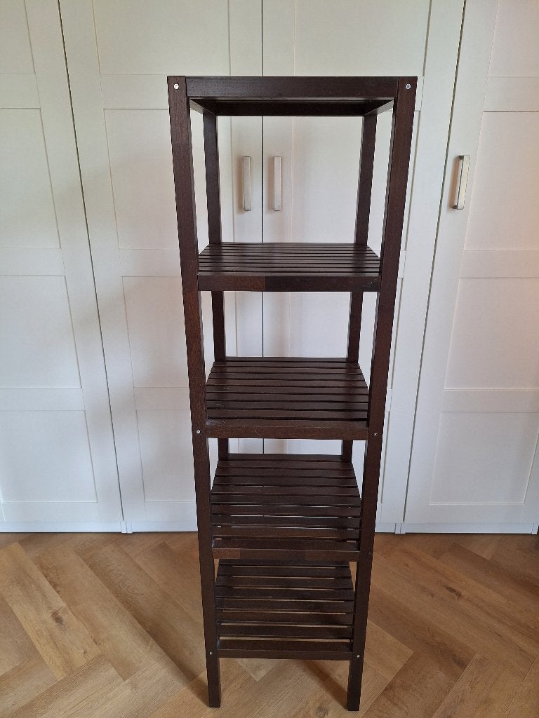 Ikea badkamer stellingkast Muskan, Huis en Inrichting, Ophalen, (Half)hoge kast, Minder dan 50 cm, Gebruikt