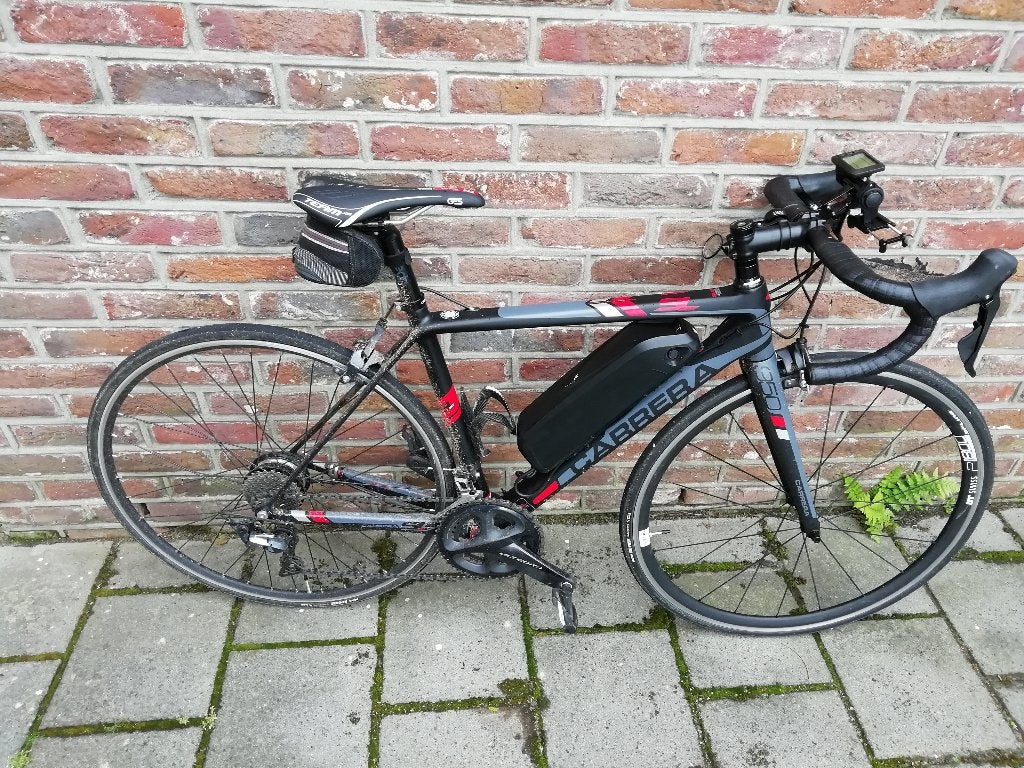 Racefiets met sterke E onersteuning tot 35 km snel en 100 km, Fietsen en Brommers, Fietsen | Racefietsen, 28 inch, Velgrem, Aluminium