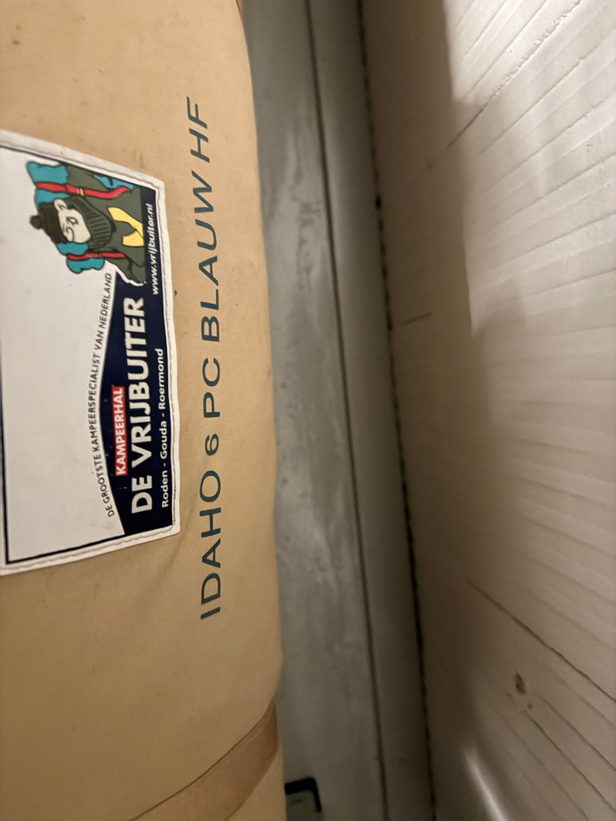 Grote De Vrijbuiter Idaho 6 PC Blauw HF tunneltent, Caravans en Kamperen, Tenten, Ophalen, Gebruikt, Meer dan 6