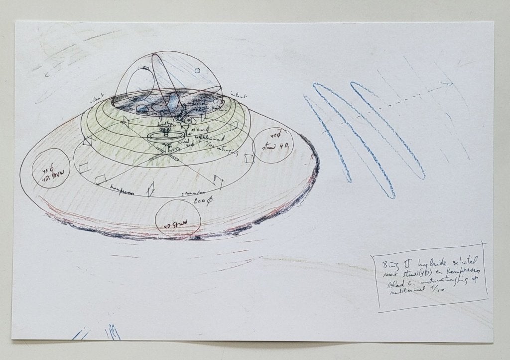 Panamarenko - Bing II - Offset Litho, Verzenden