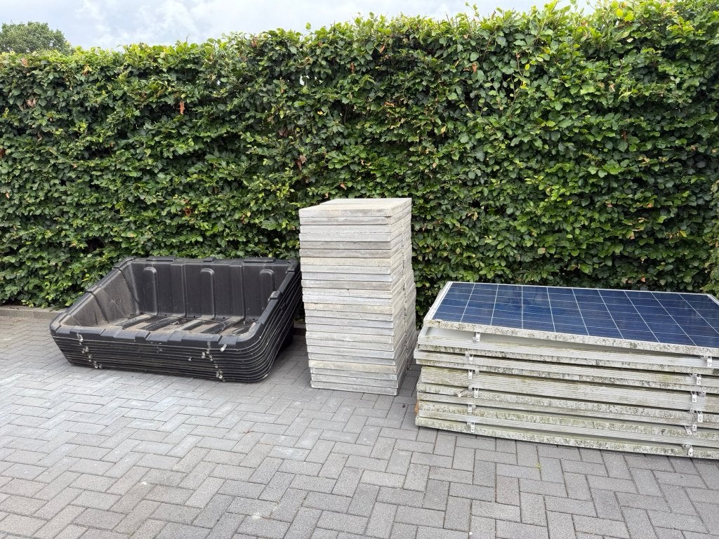 Zonnepanelen - gebruikt, Ophalen, Gebruikt, Paneel, 200 wattpiek of meer