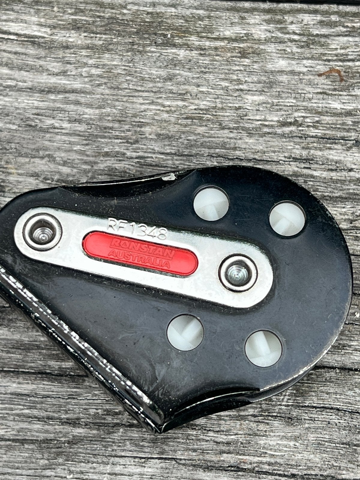 Ronstan schoot/valgeleiders type RF1348, Watersport en Boten, Accessoires en Onderhoud, Ophalen of Verzenden, Gebruikt, Lijn of Blok